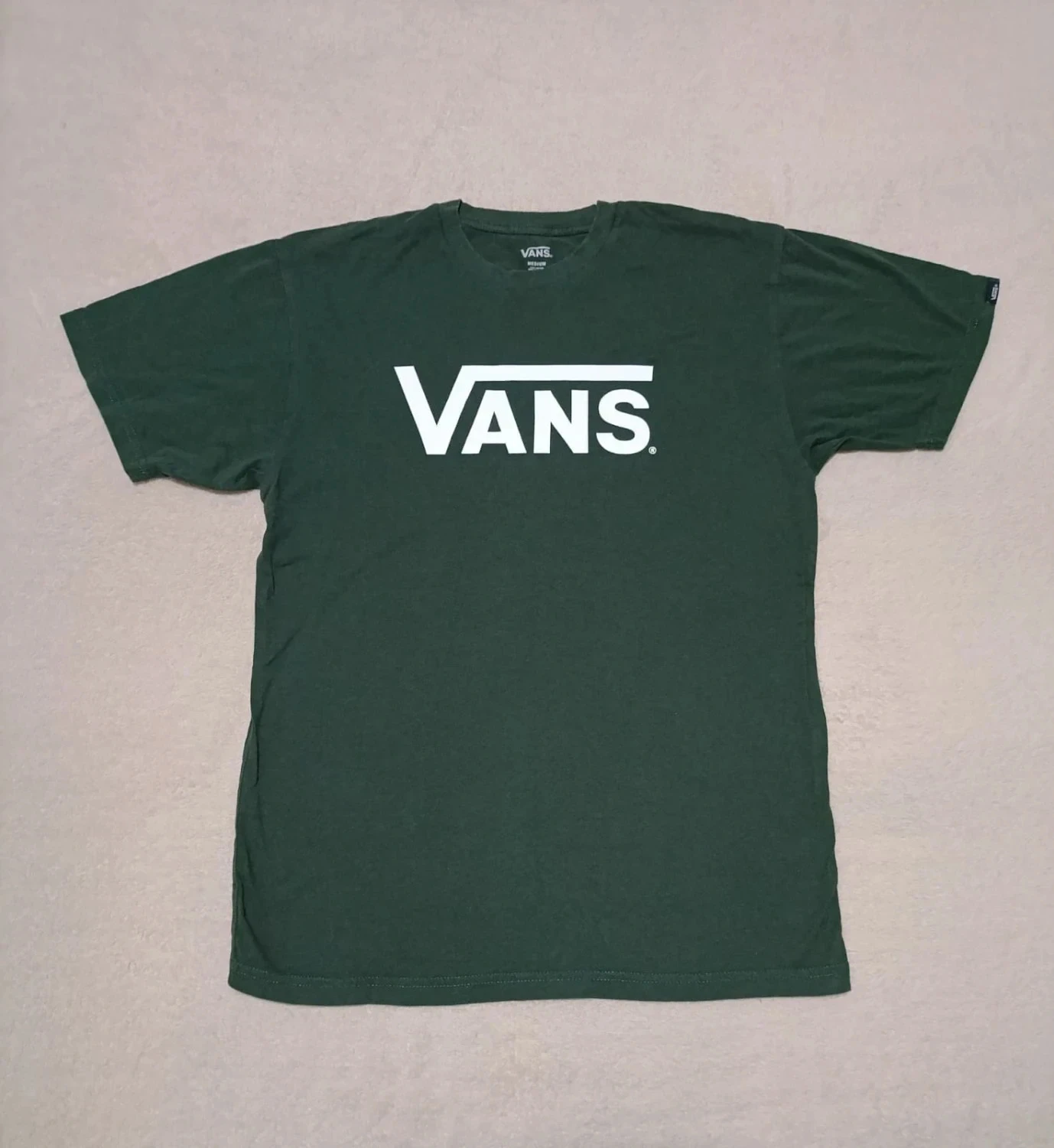 T-shirt Vans vert Taille M – photo 2